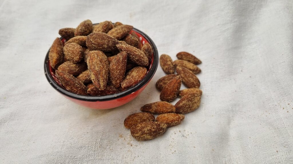 Amandes fumées