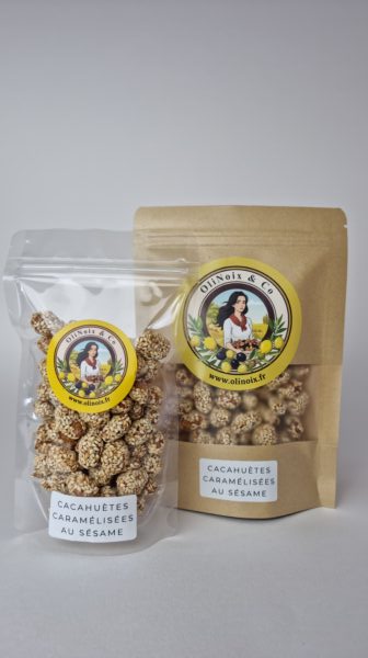Cacahuètes caramélisées au sésame – Image 2