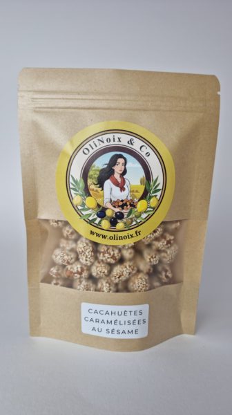 Cacahuètes caramélisées au sésame – Image 4