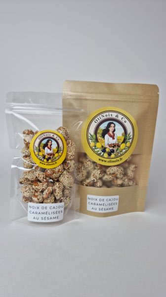 Noix de cajou caramélisées au sésame – Image 2