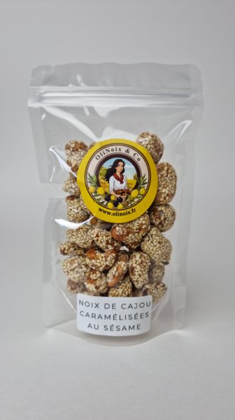 Noix de cajou caramélisées au sésame – Image 3