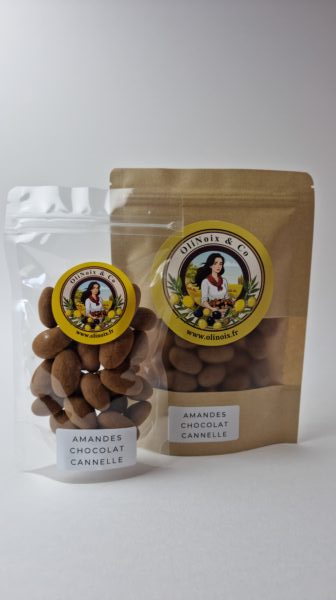 Amandes aux chocolat et à la cannelle – Image 2