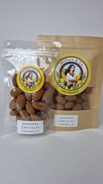 Amandes aux chocolat et à la cannelle – Image 3