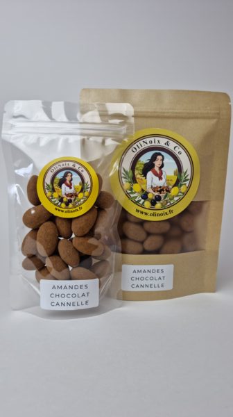 Amandes aux chocolat et à la cannelle – Image 4