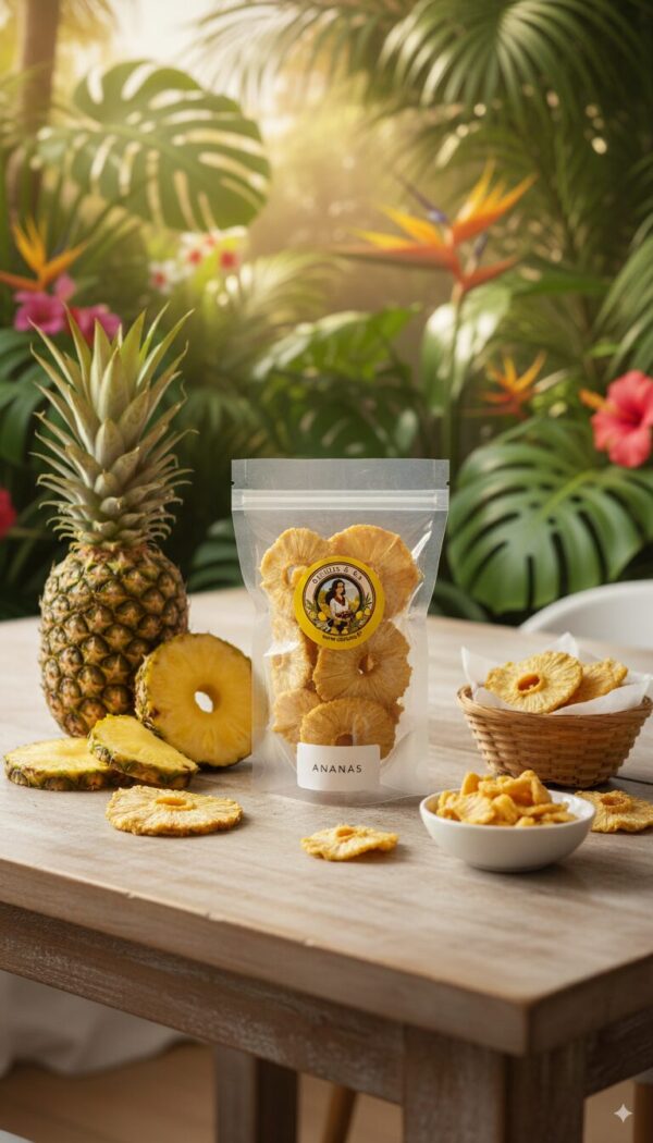 Anneaux d'ananas natures