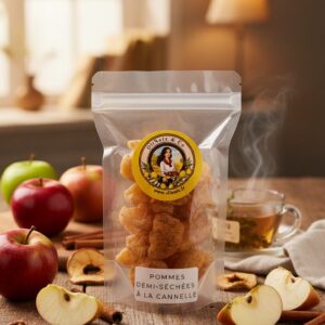 Quartiers de pomme à la cannelle