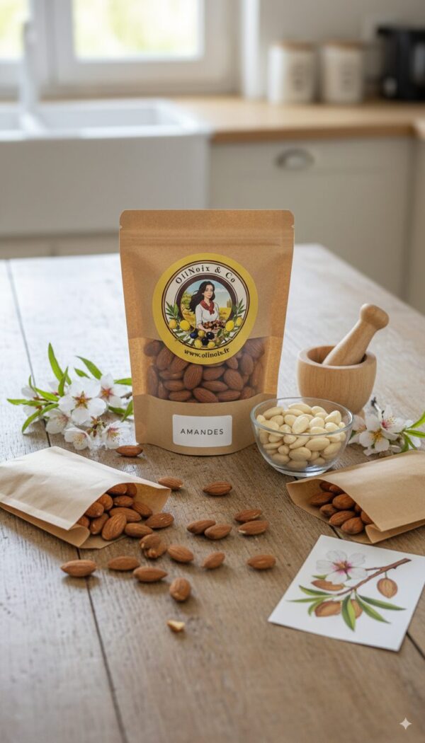 Amandes natures