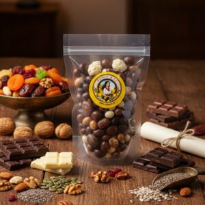 Mélange royal de noix au chocolat