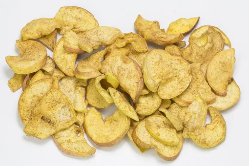 Chips de pommes à la cannelle