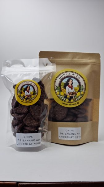 Chips de banane au chocolat noir – Image 2