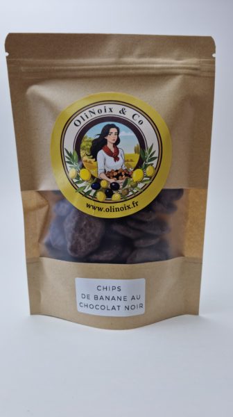 Chips de banane au chocolat noir – Image 4