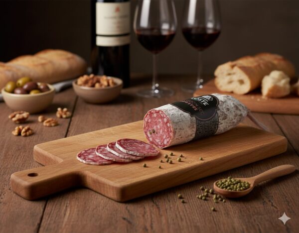 Saucisson sec au poivre