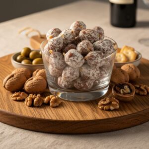 Mini saucissons au noix