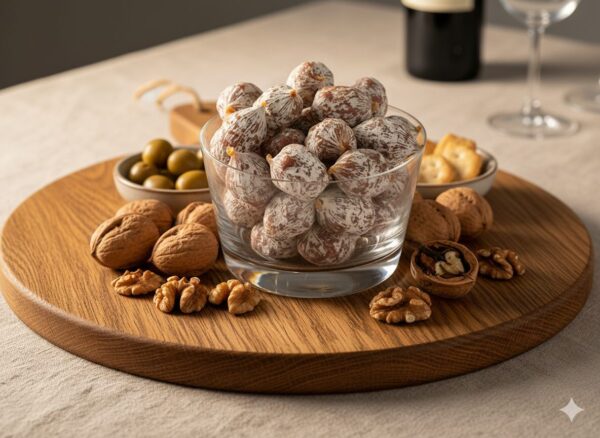 Mini saucissons au noix