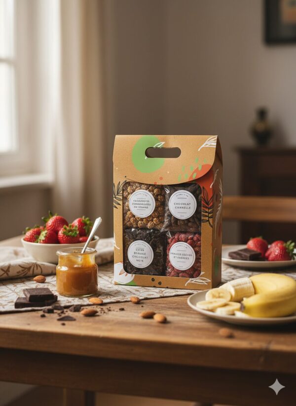 Coffret cadeau douceurs sucrées